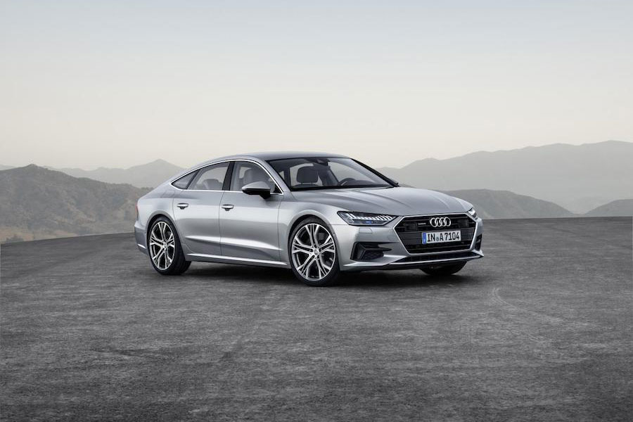 Der knapp fünf Meter lange Audi A7 Sportback ist ab Februar 2018 zu haben.