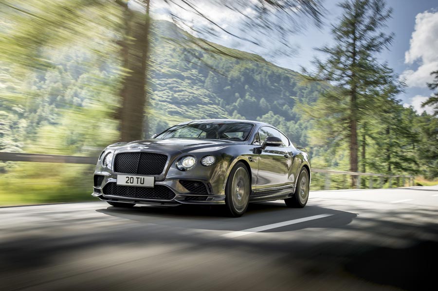 Sehr schnell und leistungsstark wie nie: Bentleys «Continental Supersports» bringt 710 PS und 1017 Newtonmeter auf die Strasse. 