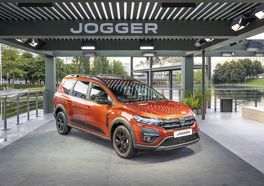 Der Jogger ist das neue siebensitzige Familien-Crossover von Dacia. 