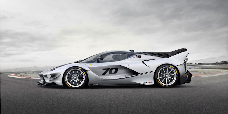 Ferrari FXX K Evo.