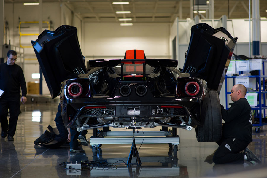 Produktionszeit verdoppelt: Der 600 PS starke Ford GT wird nicht ganz so exklusiv bleiben wie es ursprünglich geplant war. 