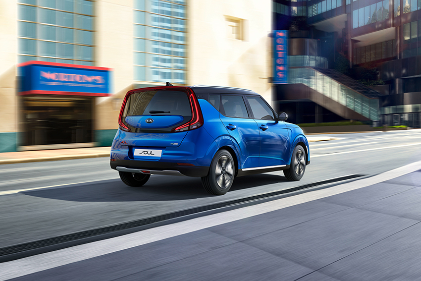 Der neue und elektrisch angetriebene Kia Soul kommt Mitte 2019 zu uns. 