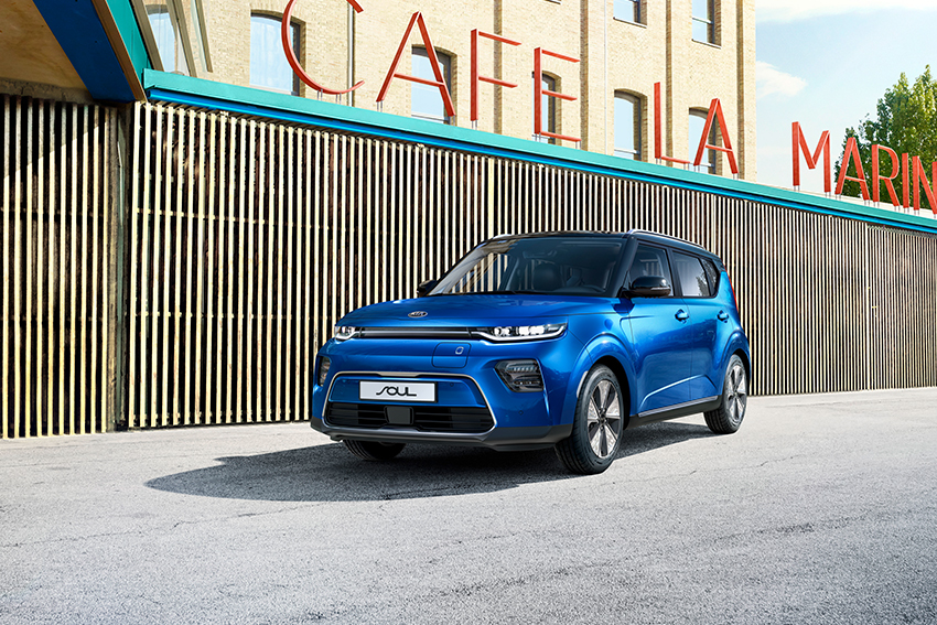 Der neue und elektrisch angetriebene Kia Soul kommt Mitte 2019 zu uns. 
