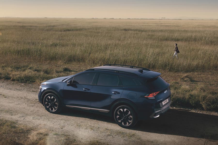 So sieht der Kia Sportage in den USA aus. 