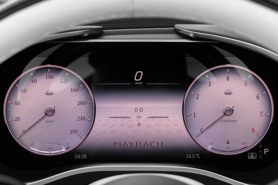 Das volldigitale Instrumentendisplay mit bietet eine klare und stilvolle Darstellung aller Fahrdaten.