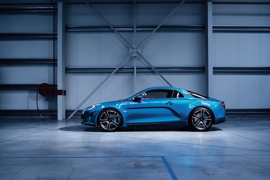 Schick und dynamisch: Die neue Alpine A110 sieht genauso toll aus wie der «Vorgänger».