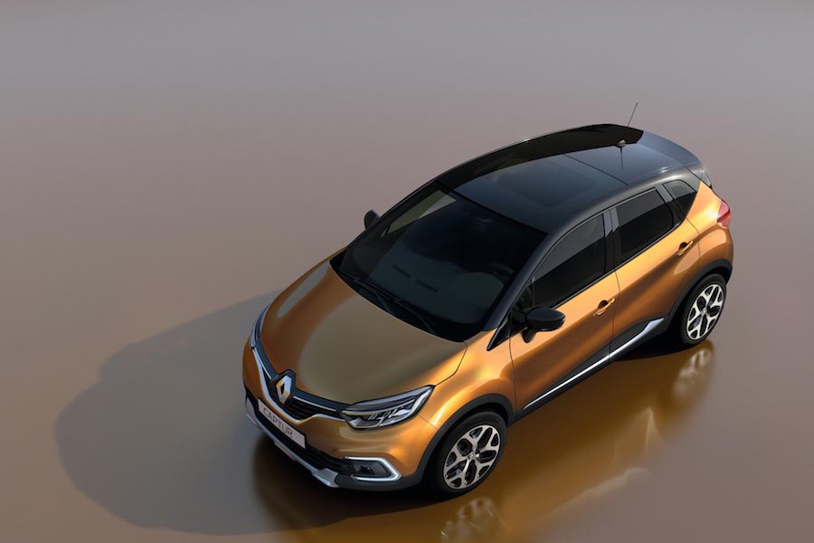 Neue Optik, aufgefrischter Innenraum: Der Renault Captur des Modelljahrgang 2017. 