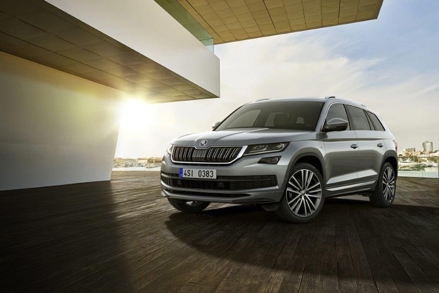 Verschiedene Designmerkmale und eine umfangreichere Ausstattung sind die Merkmale der neuen Kodiaq-Topversion. 