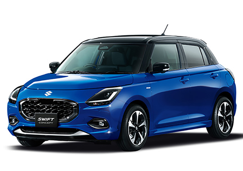 Der Swift könnte in dieser oder ähnlicher Form schon 2024 auf den Markt kommen.