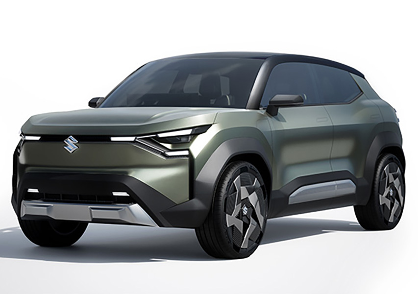 Hat Allradantrieb: Studie Suzuki eVX.