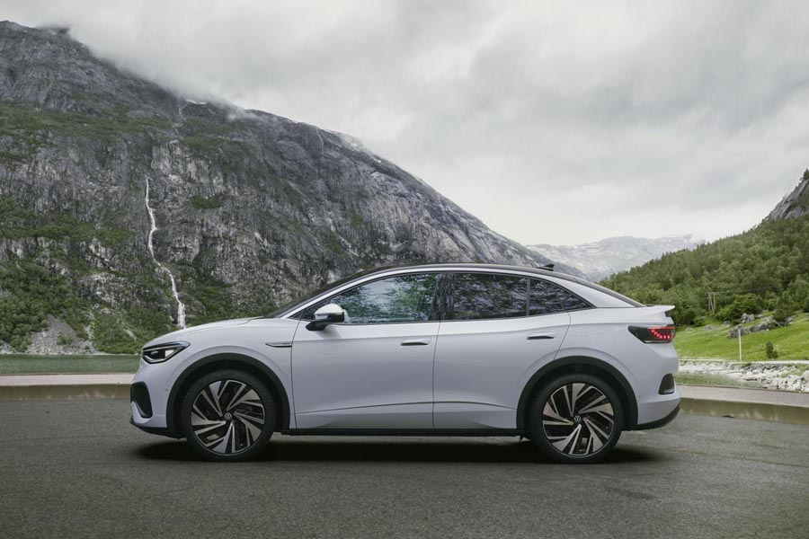 Der ID.5 ist das erste elektrische SUV-Coupé von VW.