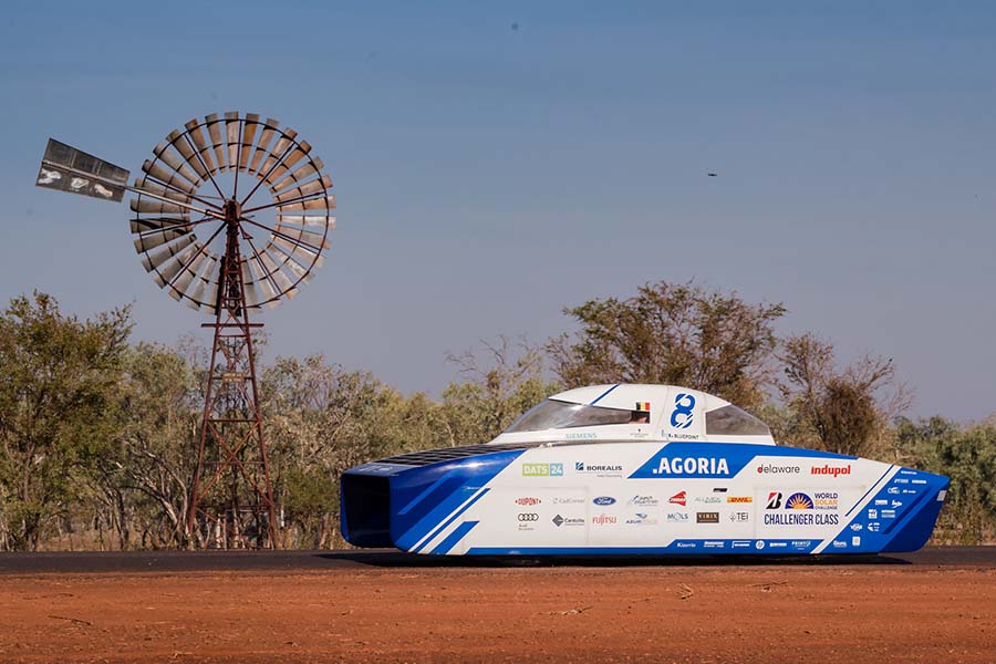 L’équipe Agoria Solar est championne du monde au Bridgestone World Solar Challenge 2019.