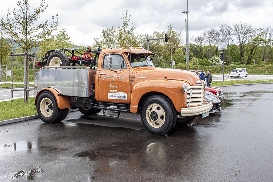 . . . ce pick-up Chevrolet étaient à découvrir lors de la manifestation des années précédentes. 