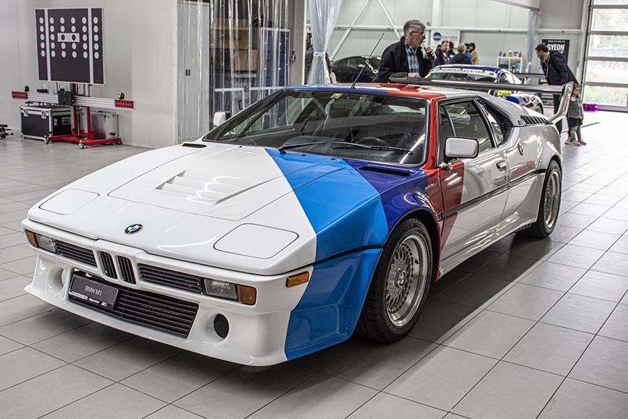 Un des points forts de l’ «ACW Dreamcars 2019» était cette BMW M1, version routière.