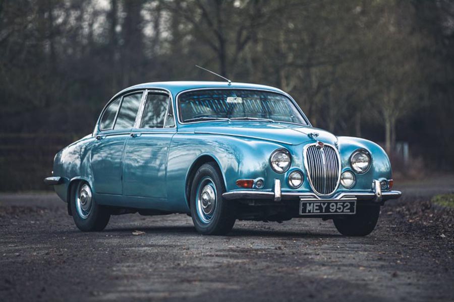 Aux mains du même propriétaire pendant 30 ans: La Jaguar 3.4 S-Type de 1967.