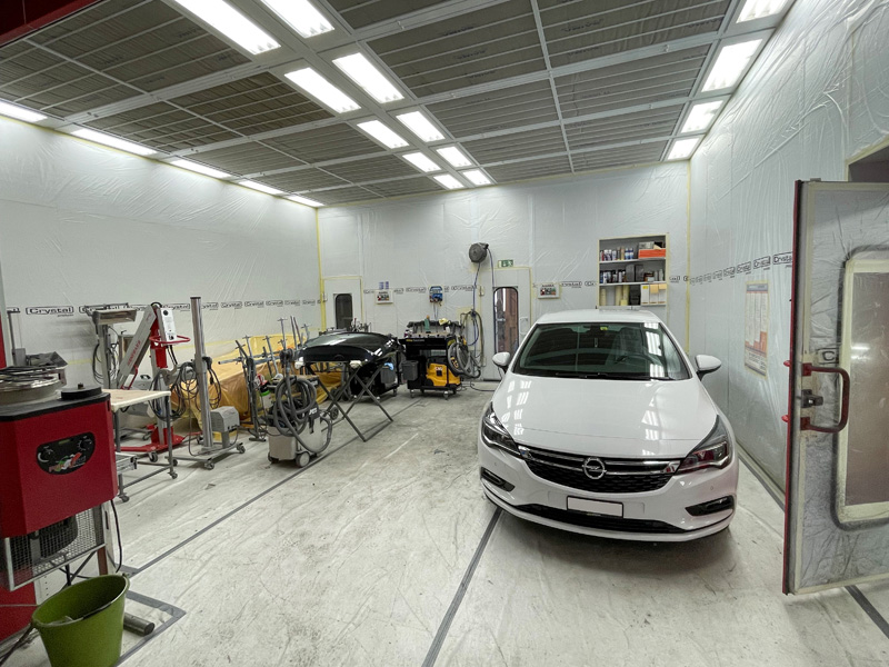 Nouveau, grand et clair : l’espace de finition.