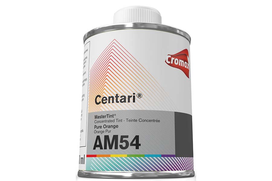 Les formules de teinte des bases mates Cromax Pro, Cromax et Centari pour l’AM54 Pure Orange sont disponibles dans «Chroma Web».