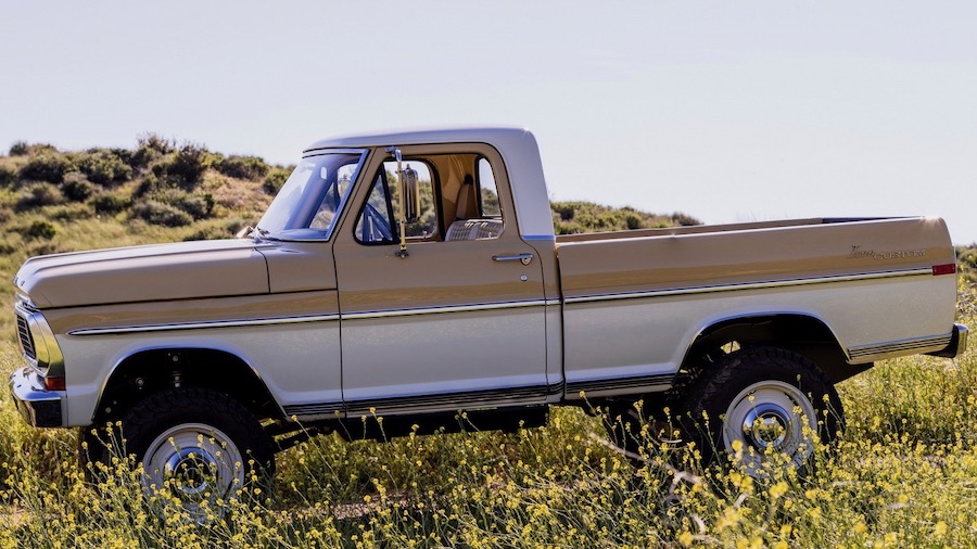 La Ford F-100 de 1970.