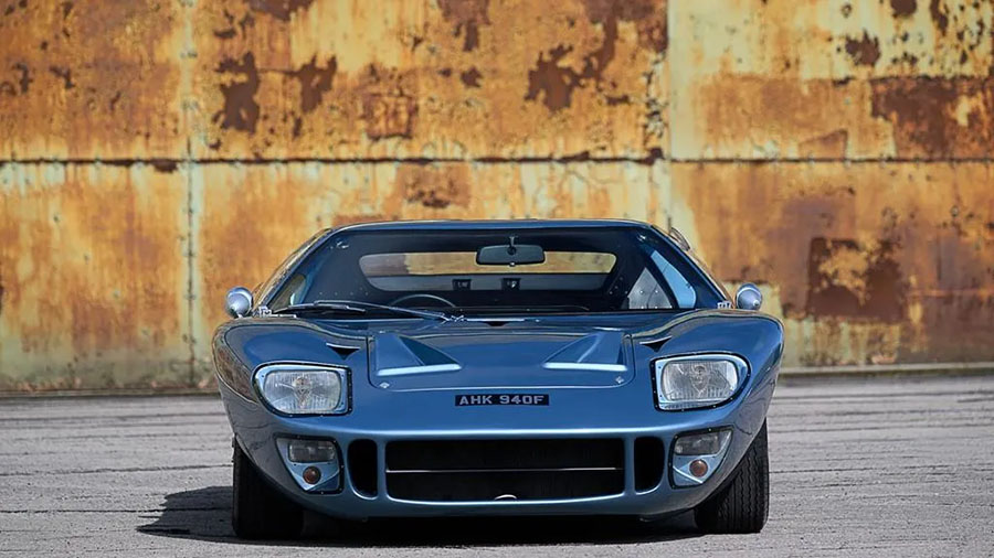 En vente sur « Piston Heads » : Ford GT 40 de 1967. Photo : Piston Heads 