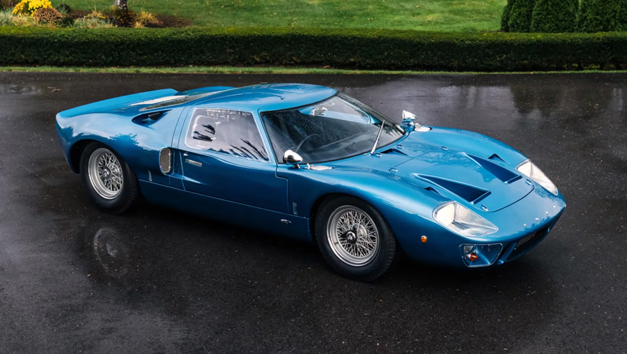 A vendre : une Ford GT40 Mk I de 1966. Photo : Mecum