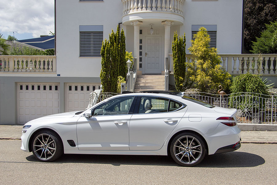 Elle a de la classe: la Genesis G70 est disponible à partir de 58 400 francs.