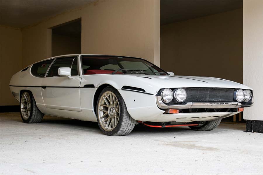 Sera mis aux enchères pour environ 75 000 francs : Lamborghini Espada GT400 S2 à partir de 1972.