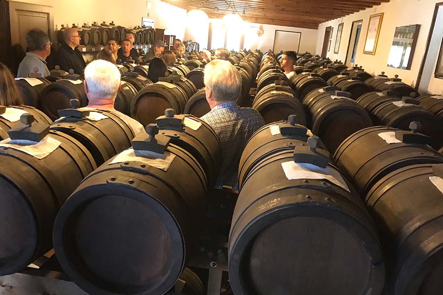 Visite de l’Azienda Agricola Leonardi. On y trouve du vinaigre balsamique fin et d’autres spécialités italiennes.