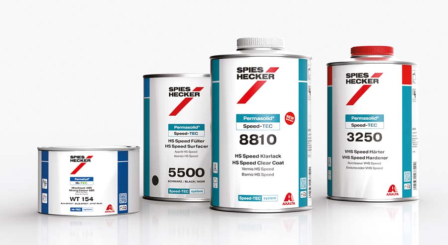 Die ersten Produkte mit neuem Label werden nach und nach die Carrosserie- und Lackierbetriebe erreichen. 