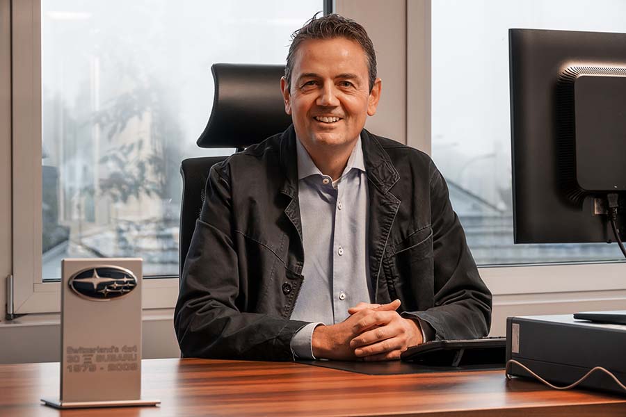 Marco Mascis, le nouveau directeur «Ventes & Marketing» chez Subaru.