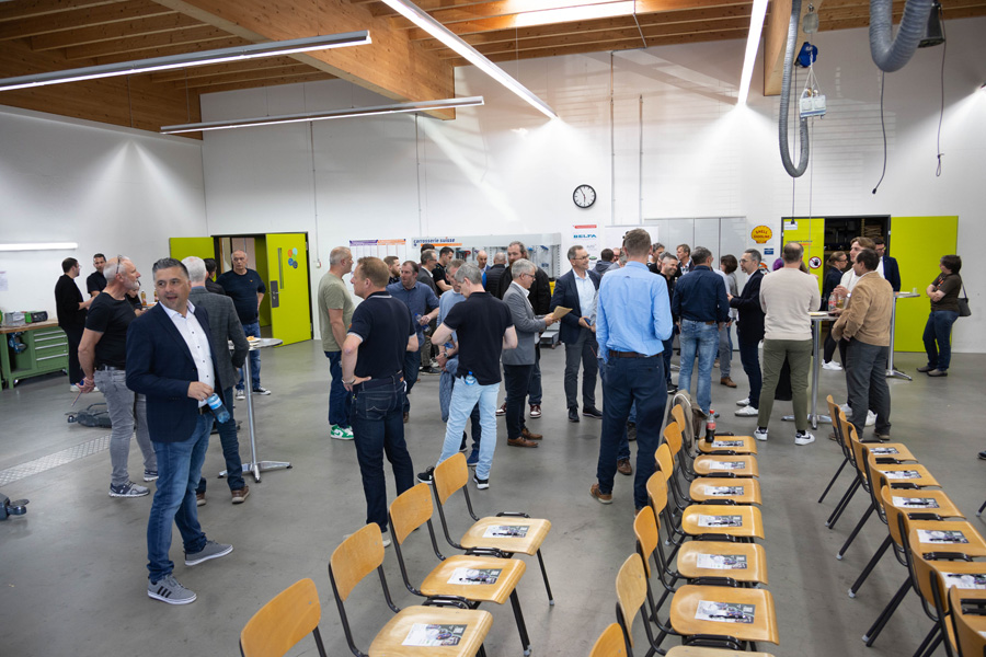 Echauffement autour de l’apéritif : environ 70 invités ont assisté à l’assemblée générale de la section Berne Mittelland. 