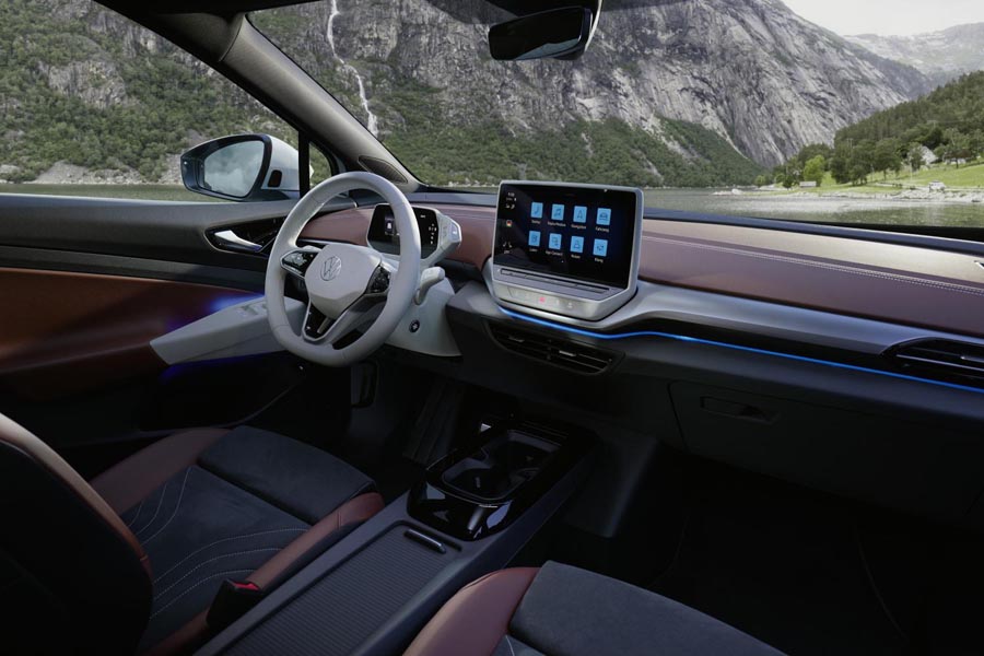 L’ID.5 est le premier coupé SUV électrique de VW. 