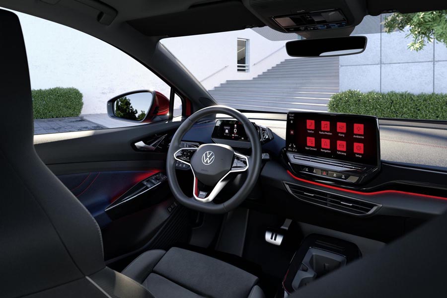 L’ID.5 est le premier coupé SUV électrique de VW. 