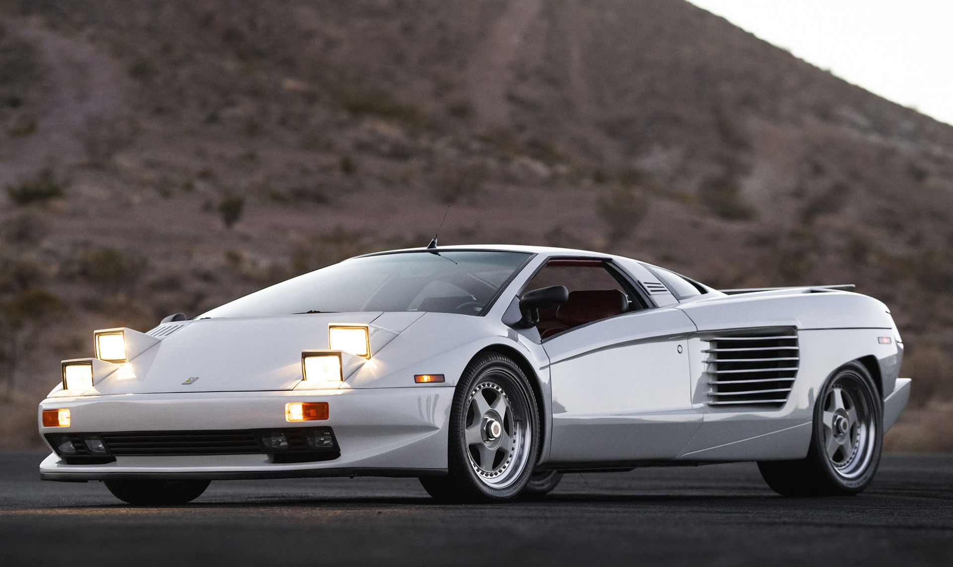Einzelstück: Cizeta-Moroder V16T als Prototyp.   Fotos: Patrick Ernzen/RM Sotheby's