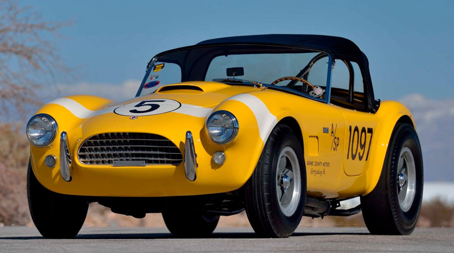 Wurde für «Drag Racing» umgebaut: Shelby Cobra 289 Dragonsnake aus dem Jahre 1965.