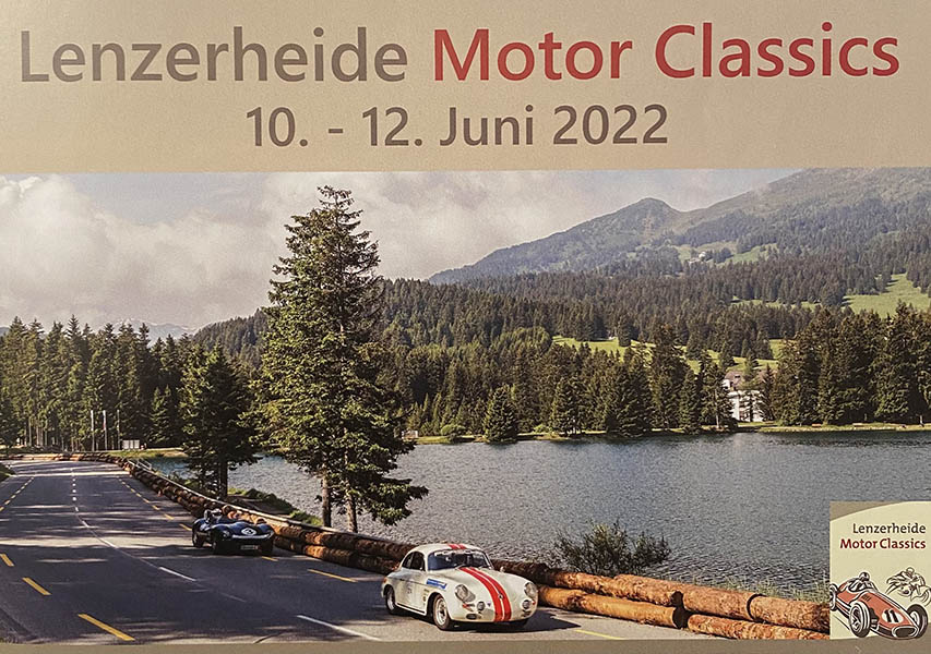 Willkommen zur «Lenzerheide Motor Classics 2022» – zum Kult-Event in der Bündner Bergwelt.