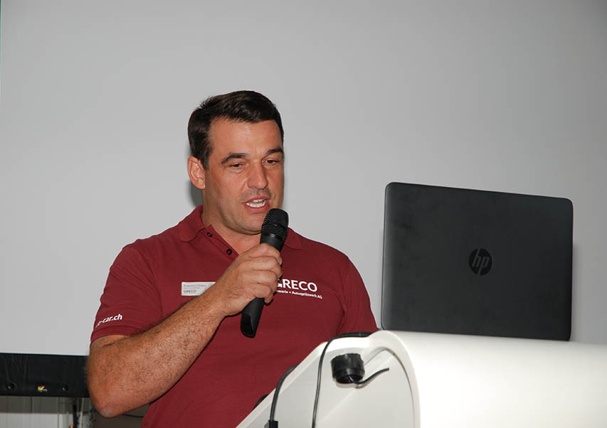 Ist von Anfang an auf der Lenzerheide mit dabei: Francesco Greco.