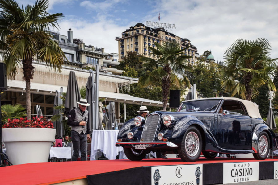 Das Siegerfahrzeug von 2017: Alfa Romeo 6C 2300 Corto Cabriolet Worblaufen aus dem Jahre 1938.
