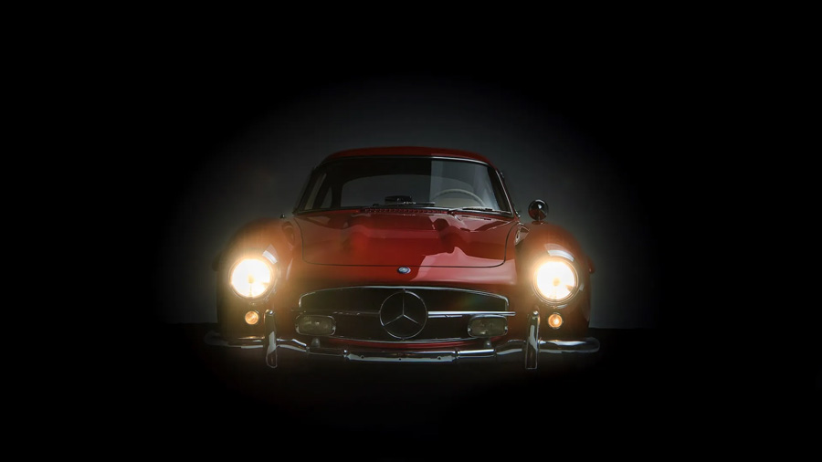 Der hier angebotene 300SL Gullwing trägt das Chassis Nummer 7500079 und wurde am 15. Mai 1957 fertiggestellt.