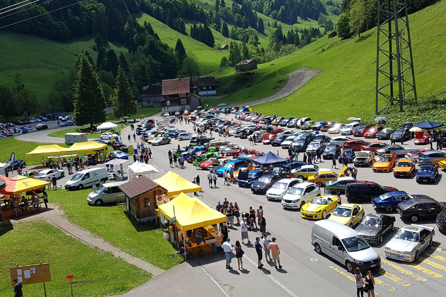 Viel Herzblut und viel Engagement vom Opel-Team Biberegg: Das jährliche Opel-Treffen auf dem Hoch-Ybrig ist ein Event der Superklasse.