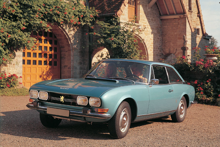 Feierte vor 50 Jahren Premiere: Der Peugeot 504 als Version Coupé und Cabriolet. 