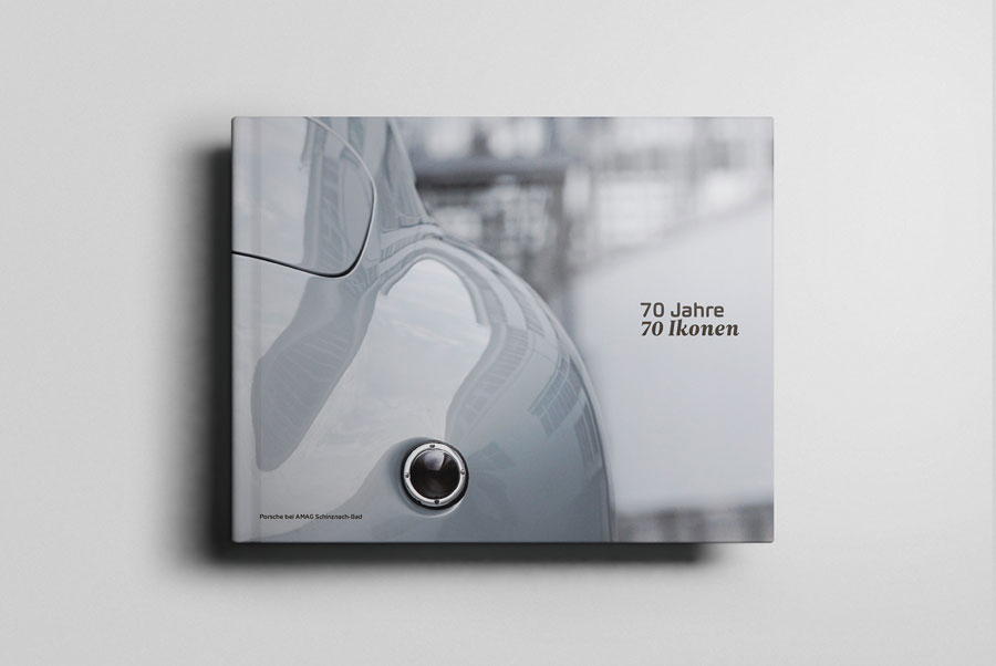 Sollte in keiner Sammlung des Porsche-Fans fehlen: «70 Jahre – 70 Ikonen», das  Schweizer Porsche-Buch zum Jubiläum.