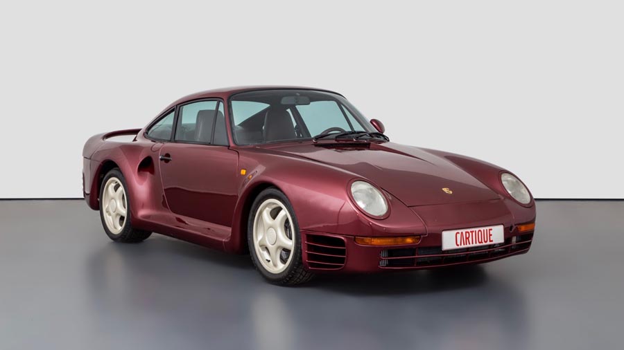 Wurde 1985 gebaut: Prototyp vom Porsche 959. 