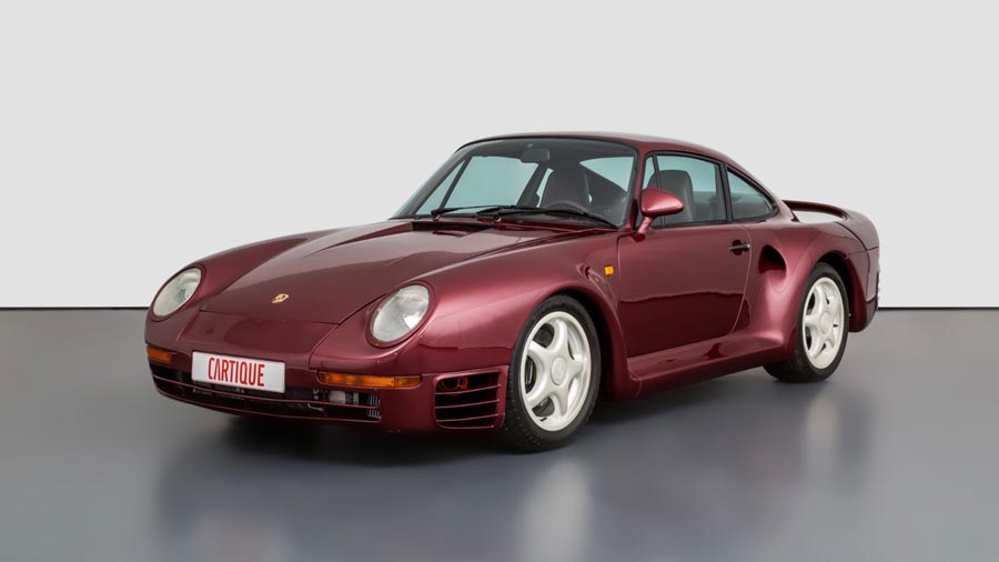 Wurde 1985 gebaut: Prototyp vom Porsche 959. 