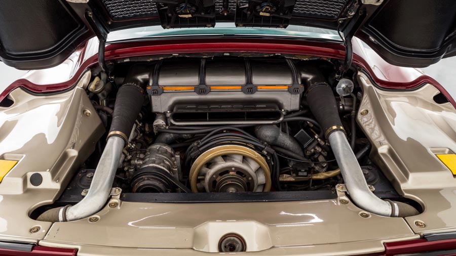 Vom Porsche 959 Prototyp sind ursprünglich zwölf Exemplare gebaut worden. Dies ist Nummer 7.