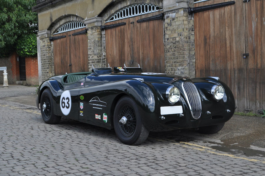 Wurde auf der Rennstrecke unter dem Namen «Piggy» berühmt: Jaguar XK 120 Alloy Competition Roadster aus dem Jahre 1950.