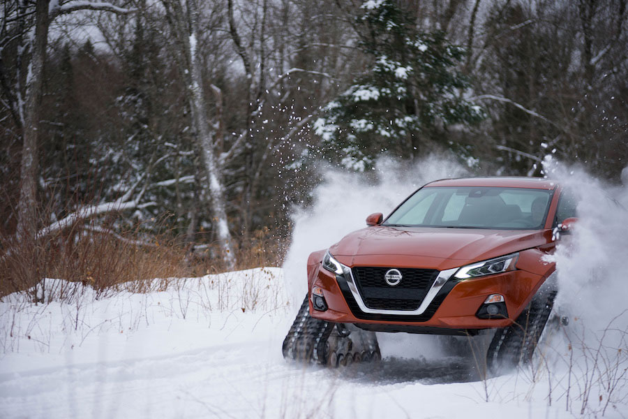 Der ultimative Nissan für den strengen Winter: «Altima-te AWD».