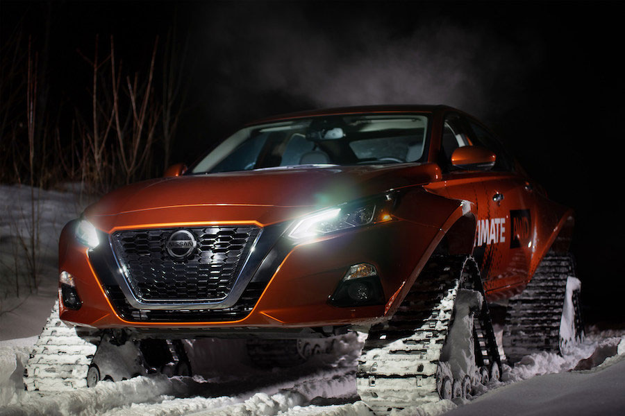 Der ultimative Nissan für den strengen Winter: «Altima-te AWD».