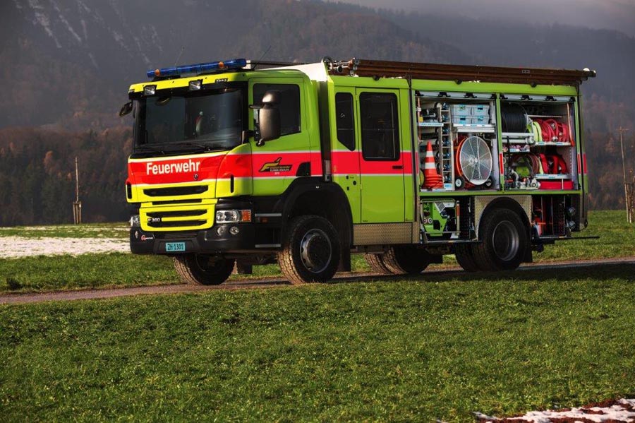 Voila, so sieht das fertige 18-Tonnen-Tanklöschfahrzeug der Feuerwehr Kilchberg-Rüschlikon aus.