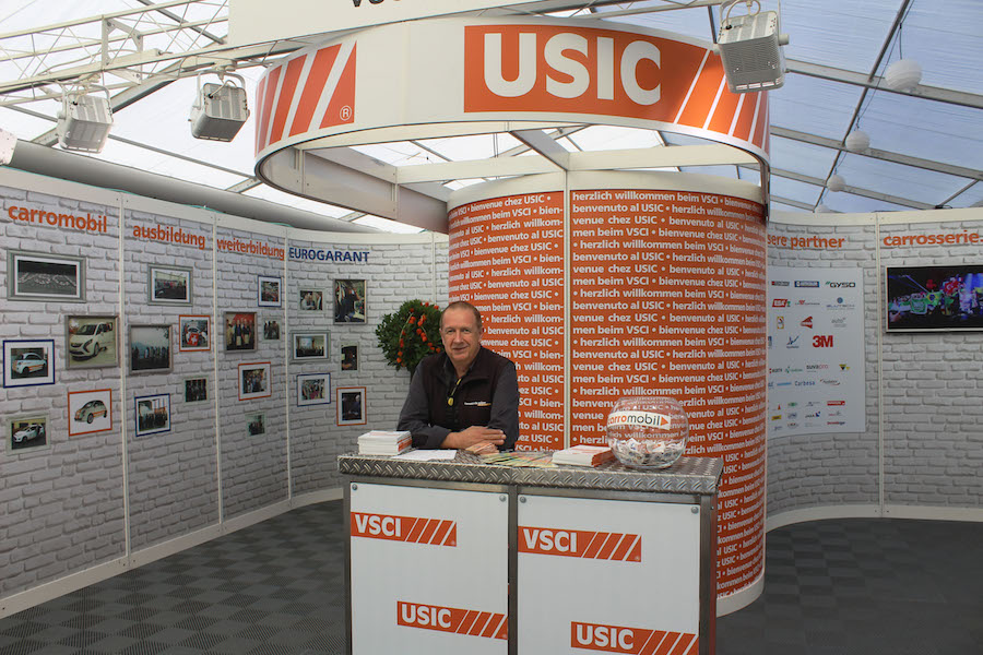  Ist Ansprechpartner am VSCI-Stand für die Mitglieder: Bruno Moser.