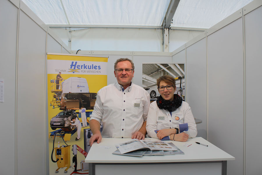 Stehen den VSCI-Partnern für technische Unterstützung zur Verfügung: Hans-Jürgen Dollmann und Kirsten Clemen von Herkules.